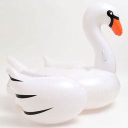 SUNNYLiFE  Inflatable Luxe Ride-On Float Swan - White-25