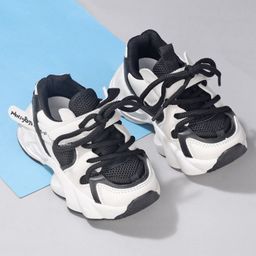 Oh! Pair Slip On Sneakers with Velcro Closure - Black-image-43