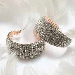 Maansh Contemporary Hoop Earrings-image-20