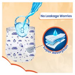 super cute Super Cutes Pullups Pant Style Diaper Super Soft and Rash Free with Wetness Indicator Medium - 72 Pieces image 3