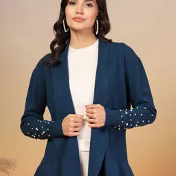 Thirty Threads Juelle Winterwear Embellished Shrug-image-20