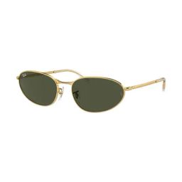 Ray-Ban Green Oval UV Protection Unisex Sunglasses-23