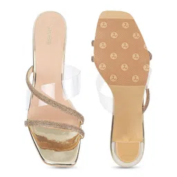 Mochi Embellished Open Toe Block Heels image 5