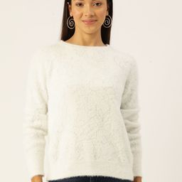 Madame Shimmery Pullover with Fuzzy Detail-image-27