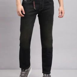 Monte Carlo Black Straight Fit Jeans-image-86