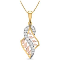 PC Jeweller Cuinn 18k Gold Pendant without Chain for Women-picture-43