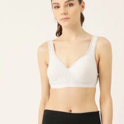 Lady Lyka Light Grey Non Wired Padded Sports Bra-image-28