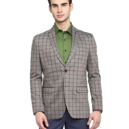 Turtle Grey Checks Blazer-image-17