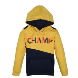 Plum Tree Kids Yellow Printed  Hoodies-image-48