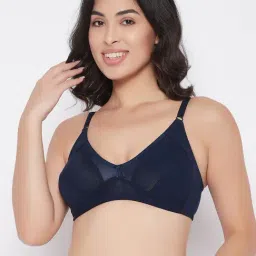 Clovia Blue Non Wired Non Padded Full Coverage Bra-38