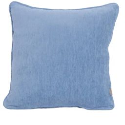 Maspar Colorart Jessica Solid Blue 110 TC Cotton Cushion Cover-image-35
