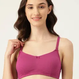 Leading Lady Magenta Non-Padded Everyday Bra-picture-40
