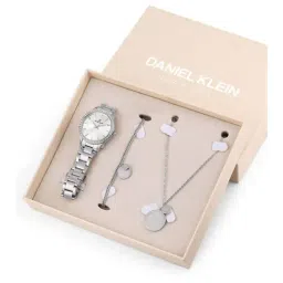Daniel Klein DK.1.13284-1 Analog Watch with Bracelet and Necklace Gift Set for Women-image-40