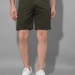 Force NXT Olive Regular Fit Sports Shorts-image-74