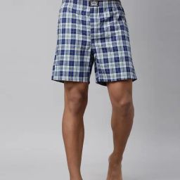 Levi's Multi Cotton Regular Fit Checks Boxers-image-80