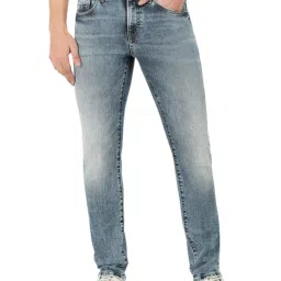 EVERBLUE Blue Comfort Slim Midrise Stretchable Jeans-picture-42