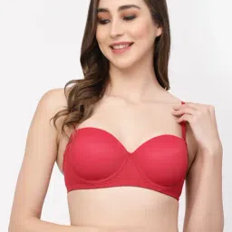 Cukoo Pink Medium Coverage Bra-image-16