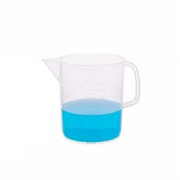 Supertek Polypropylene Autoclavable Beaker with Handle, Capacity 500 ml, CH10165/1 (Pack of 12)-3