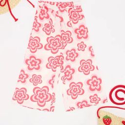 Pantaloons Junior Pink Lemonade Pink Pants-image-91