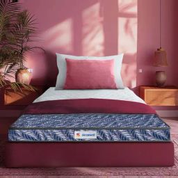 Sleepwell Utsav Blue Pu Foam Single Medium Firm Mattress-24