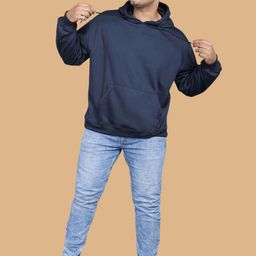 Wear Your Opinion Men Plus Size Drop Shoulder Hooded Sweatshirt-image-73
