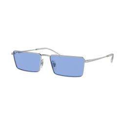 Ray-Ban Blue Rectangular UV Protection Unisex Sunglasses-17