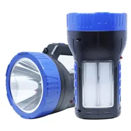 Robustt 75W 500m Range ABS Plastic Rechargeable LED Torch Light-1