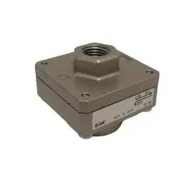 SMC M5X0.8 105 mm2 Effective Section Area Aluminum Diecast Diaphragm Type Quick Exhaust Valve, AQ5000-04-30