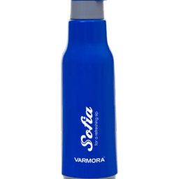 Varmora Aqua Sport Blue Plastic Insulated Water Bottle - 600 ml-image-4