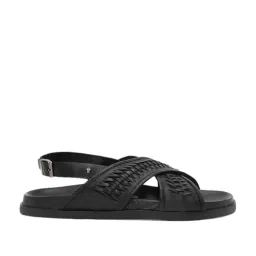 Van Heusen Men's Black Back Strap Sandals-picture-10