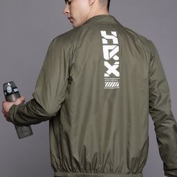 HRX by Hrithik Roshan Men Brand Logo Windcheater Training or Gym Sporty Jacket-picture-55