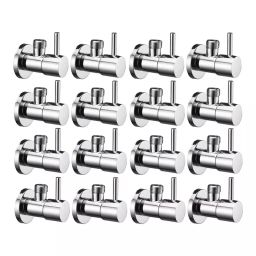 GENERIC Turbo Angle Valve Stainless Steel Chrome Finish Silver, FG2464 (Pack of 16)-57