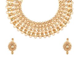 Anouk Women Gold Jewellery Set-image-51