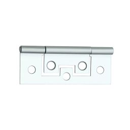 Screw Tight 2.5 Inch Iron Chrome Plated Finish Flush Hinges S170704CP-5 ( Pack of 5)-image-32
