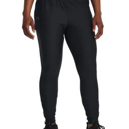 UNDER ARMOUR Black Mid Rise Sports Joggers-image-84