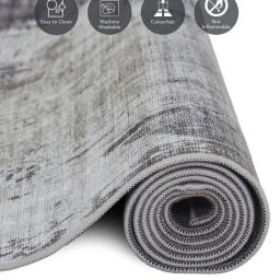 Obsessions Grey Abstract Carpet - Medium image 3