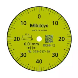 Mitutoyo Dial Test Indicator Set 0-0.8 mm Range 0.01 mm Resolution, 513-517-10T image 2