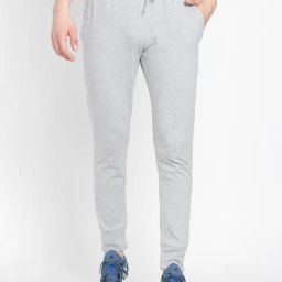 adidas Essentials Grey Melange Regular Fit Sports Joggers-image-11