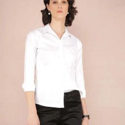 Crimsoune Club White Slim Fit Shirt-image-91