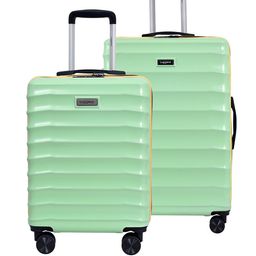 Luggero Set Of 2 Hard-Sided Trolley Bag-27