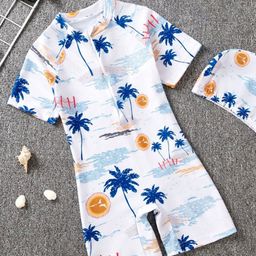 YK Girls Printed Leg Suit-picture-24