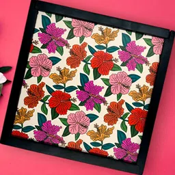 Angira handicrafts Black & Red Printed Wooden Multi-Utility Organiser-17