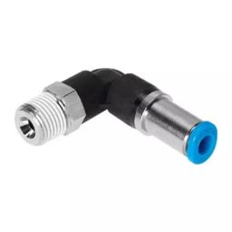 Festo Elbow Threaded Adaptor R 1/4 Male Connector A Threaded-to-Tube, QSMKL-1/4-6-picture-20