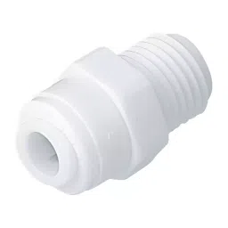 GENERIC 9.52x12.7 mm (3/8-1/2 inch) Straight Connector for Aqua Guard Type Prefilter Bowl-picture-25