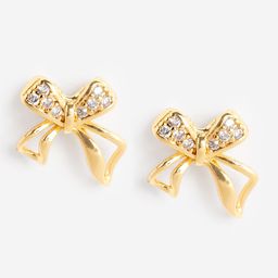 DressBerry Gold-Plated Cubic Zirconia Contemporary Studs Earrings-image-47