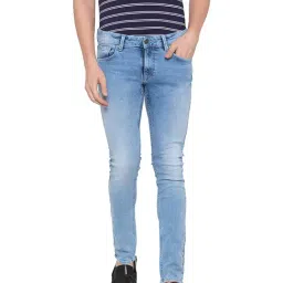 Spykar Light Blue Skinny Fit Low Rise Jeans-picture-23