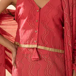 Banana Labs Printed Ready to Wear Lehenga & Blouse With Dupatta image 4