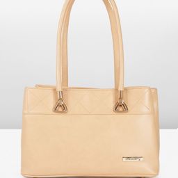 DressBerry Structured Faux Leather Shoulder Bag-12