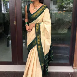 AMRUTKALA SAREES Woven Design Zari Banarasi Saree-picture-47