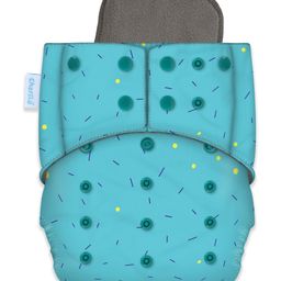 Cherilo Leakproof Washable Baby Diaper - ( 1 Starlink Pattern Diaper with 1 Insert)-26